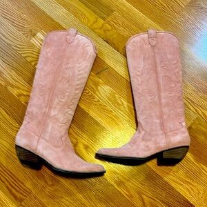 Jeffrey Campbell Pink Heeled Boots